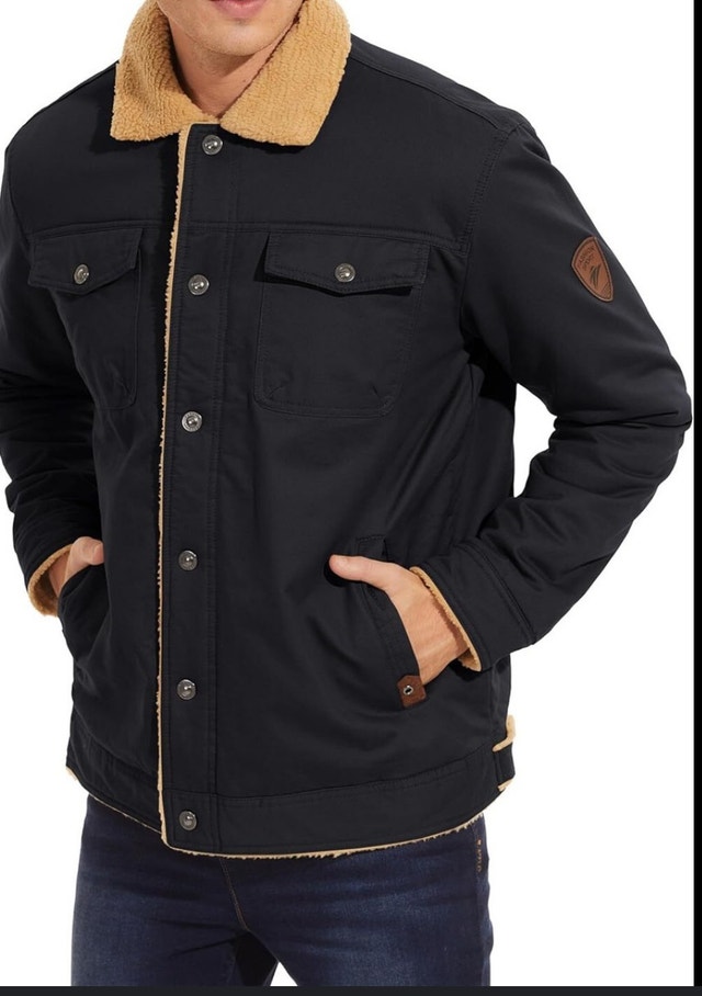 Men’s Cargo Jacket! Size S