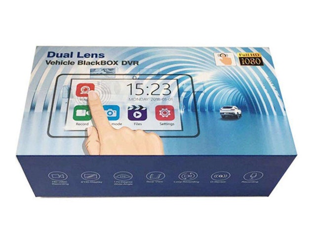 Dual Lens Vehicle Blackbox DVR