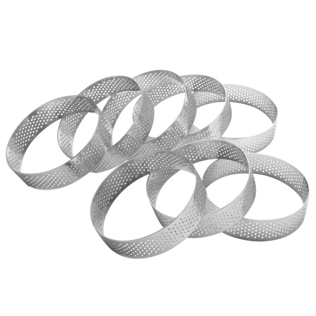 Heat Resistant Tart Rings 12-pack
