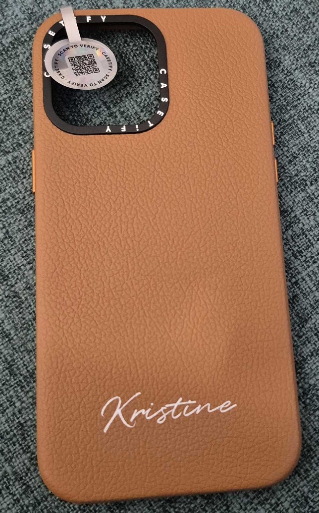 Customized Case for 14 Pro Max, Kristine