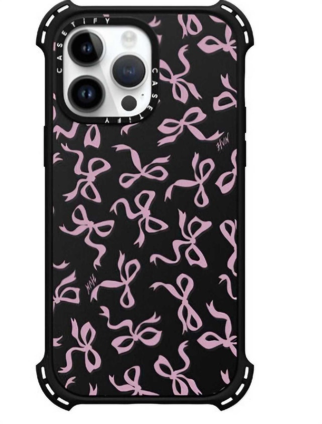 Casetify iPhone 14 Pro Max Bounce Case, Bows