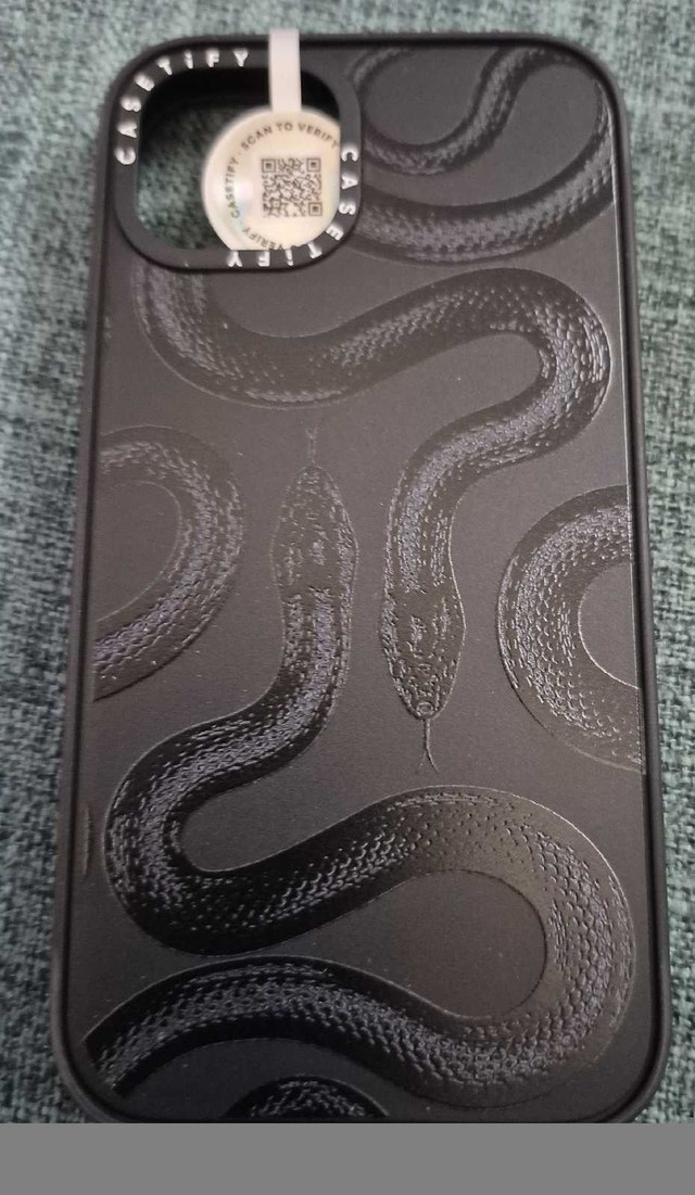 Casetify iPhone 13 Case, Black Kingsnake - photo 2
