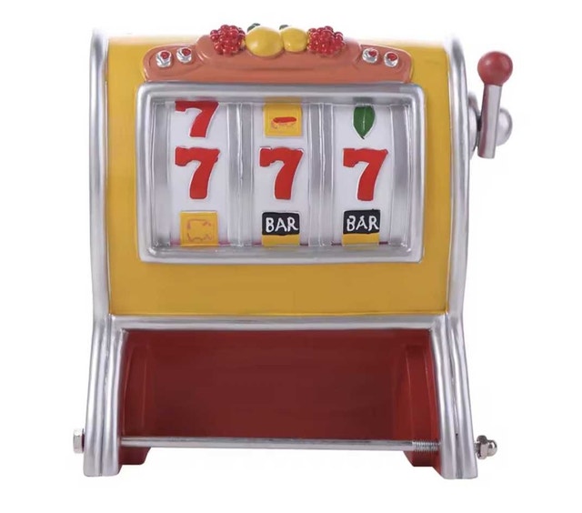Slot Machine Toilet Paper Holder