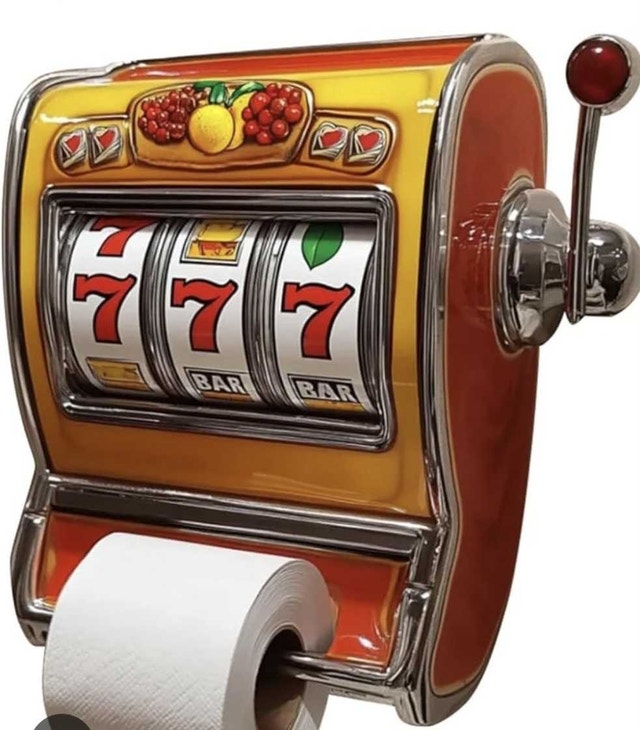 Slot Machine Toilet Paper Holder - photo 5