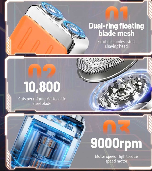 S7 Magnetic Shaver - photo 4
