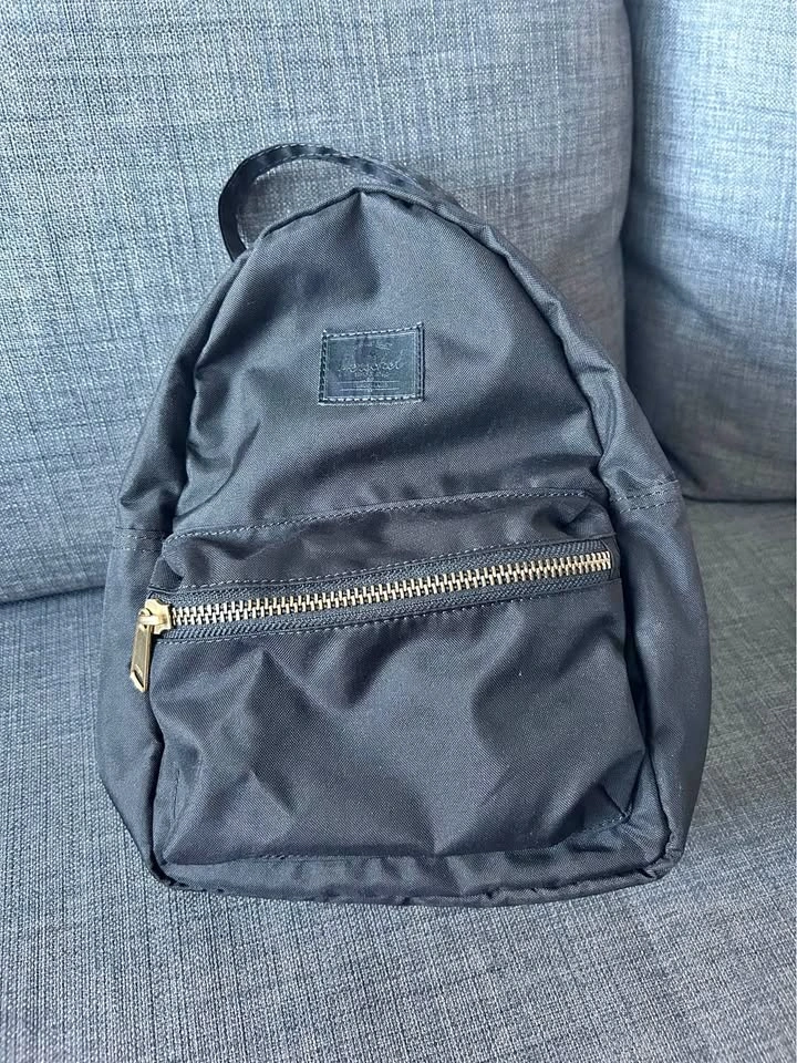 Hershel - Black Small Backpack