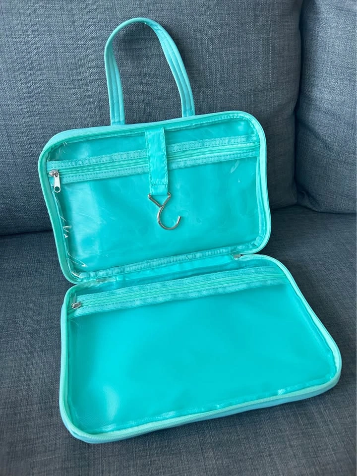 Teal Cosmetics / Toiletries Bag - photo 3