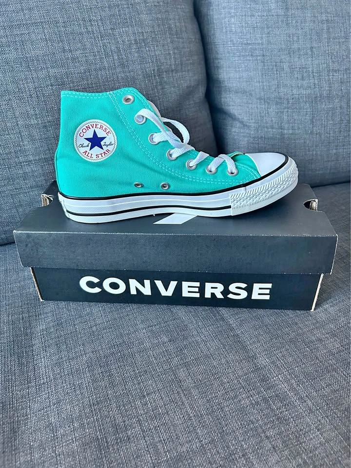 Converse - Teal Shoes (Size 6) (BNIB)