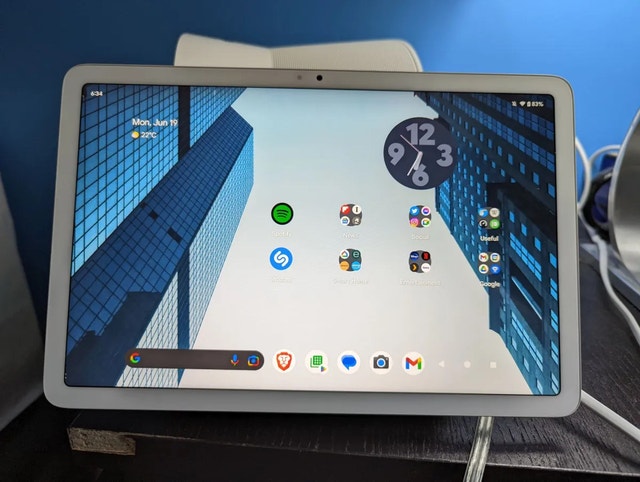Google Pixel Tablet-Porcelain color 128GB - photo 3