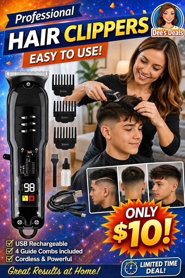 Hair Trimmer Clippers BRAND NEW IN BOX ONLY $10