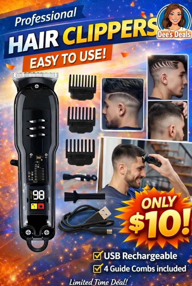 Hair Trimmer Clippers BRAND NEW IN BOX ONLY $10 - photo 2
