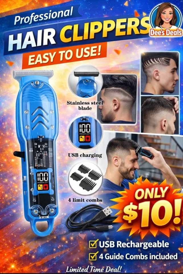 Hair Trimmer Clippers BRAND NEW IN BOX ONLY $10 - photo 3