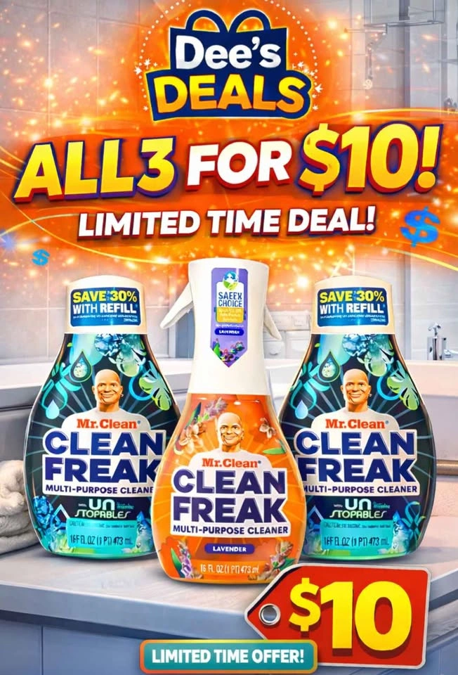Clean Freak Bundle 3 bottles for $10 - photo 2