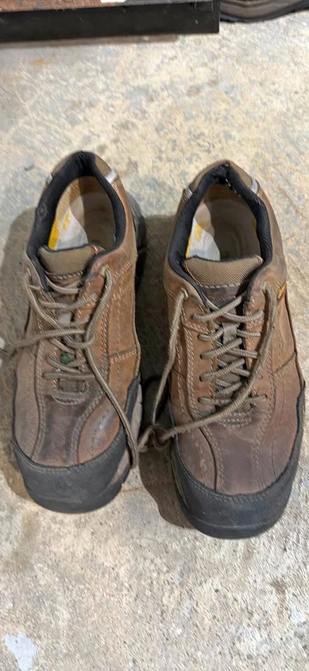 CAT Leather Work Shoes
