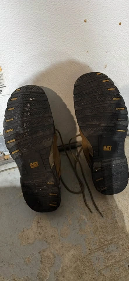CAT Leather Work Shoes - photo 2