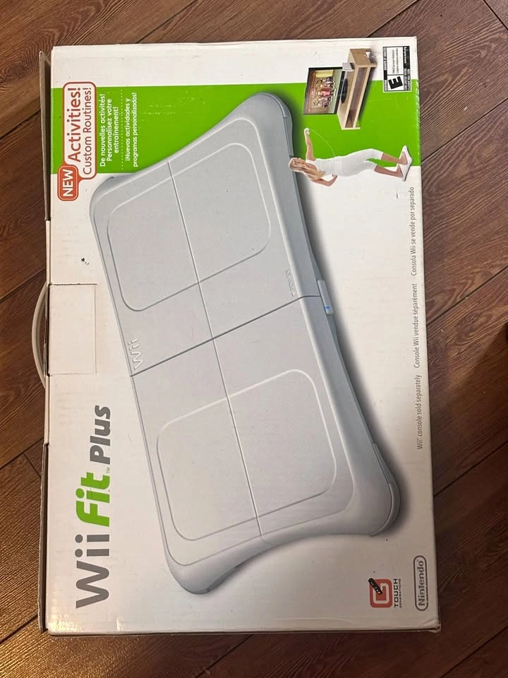 Nintendo Wii Fit Plus Bundle with Balance Board (In Original Box