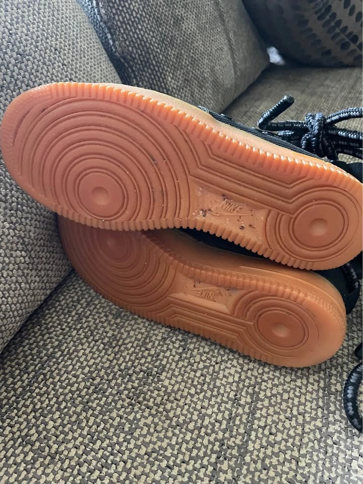 Nike SF Air Force 1 High Black Gum size 9 - photo 5