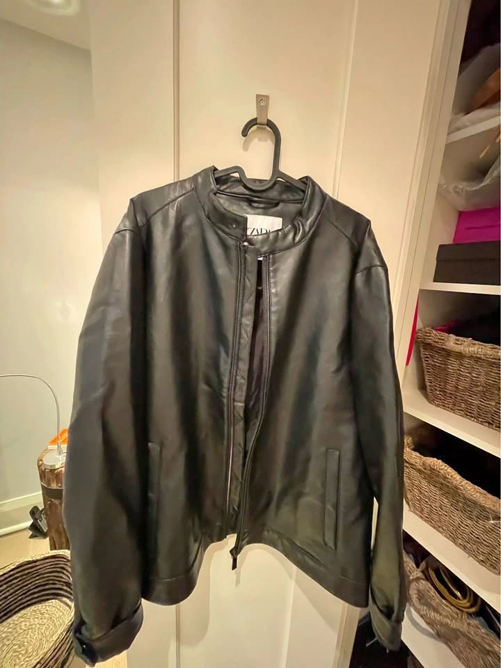Zara Faux Leather Jacket