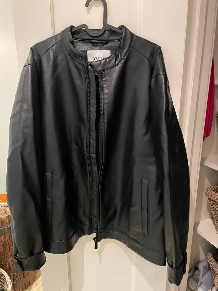 Zara Faux Leather Jacket - photo 2