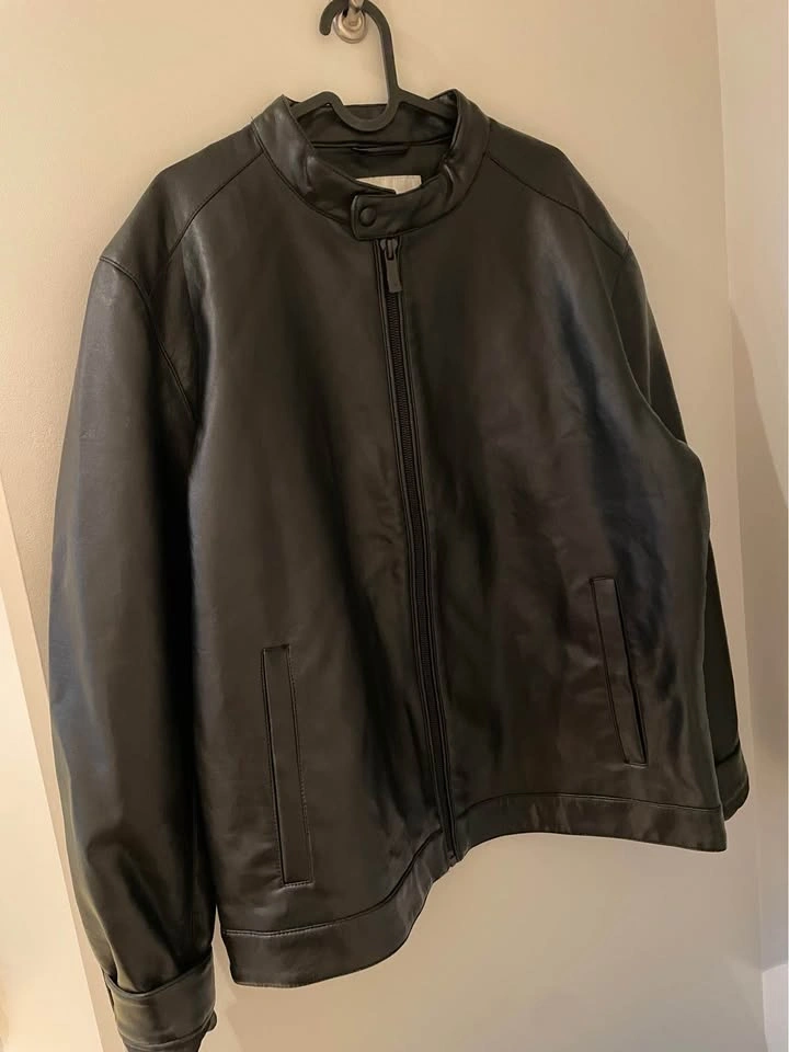 Zara Faux Leather Jacket - photo 4