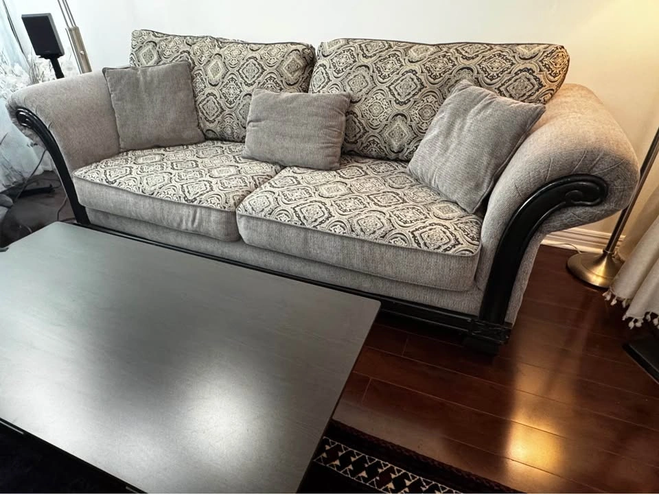The Brick Sofa Bed & Loveseat Set (Super Clean) - photo 2