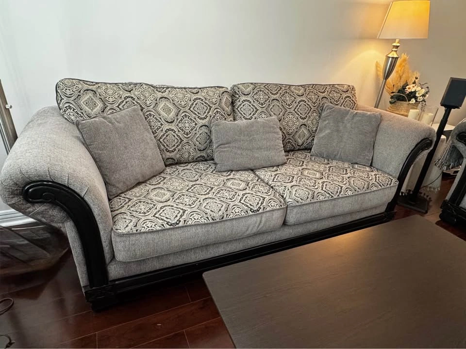 The Brick Sofa Bed & Loveseat Set (Super Clean) - photo 3