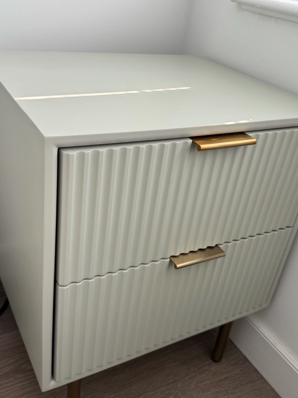 West elm nightstand side table drawer - photo 2