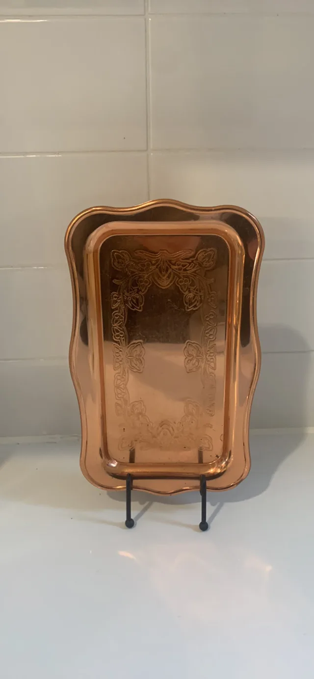 Coppercraft Guild Serving Tray image indicator(2)