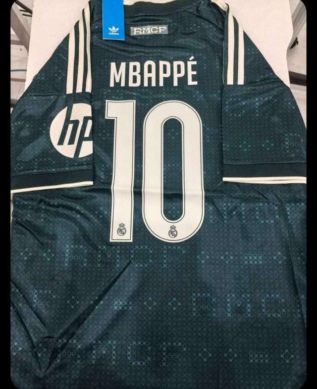 Kylian Mbappé Real Madrid adidas 2026/27 Away Jersey - Green XL - photo 2