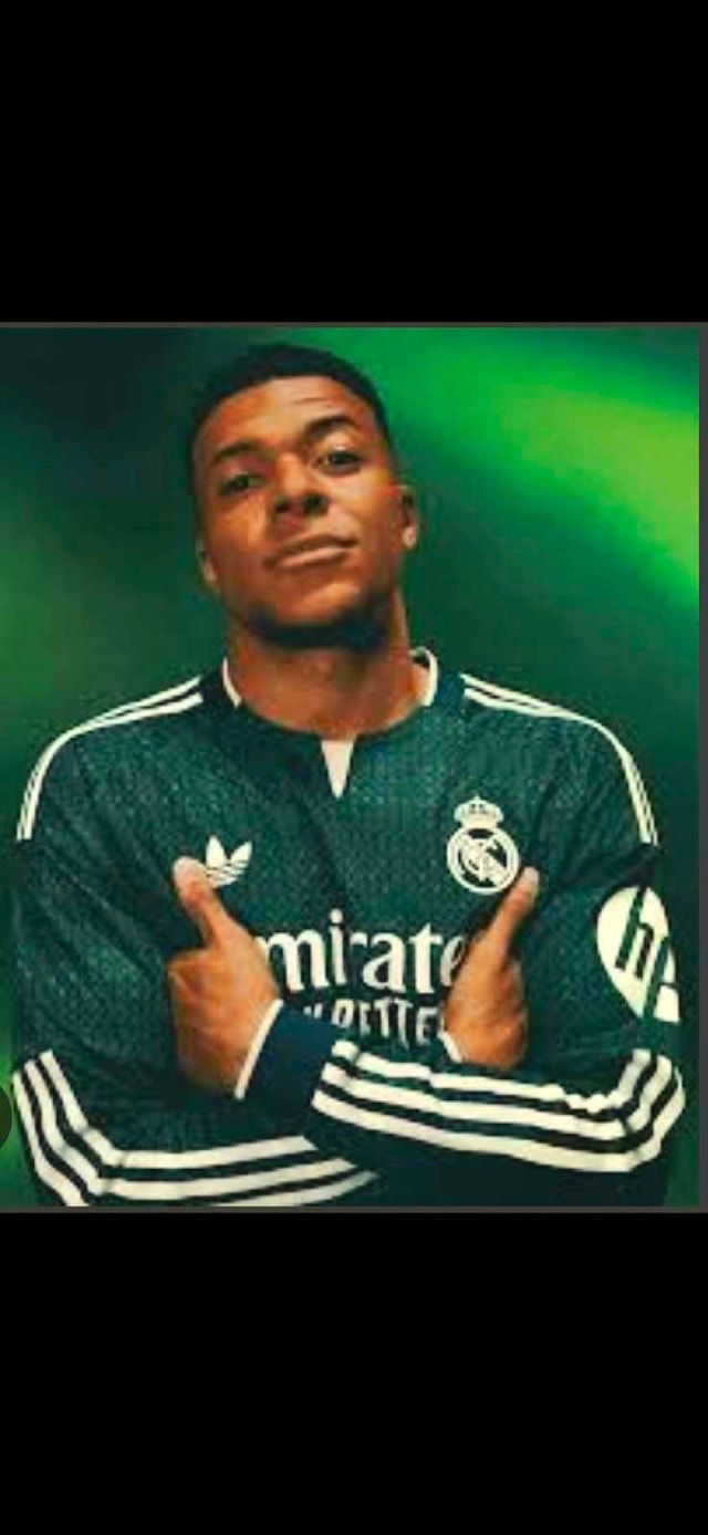 Kylian Mbappé Real Madrid adidas 2026/27 Away Jersey - Green XL - photo 4