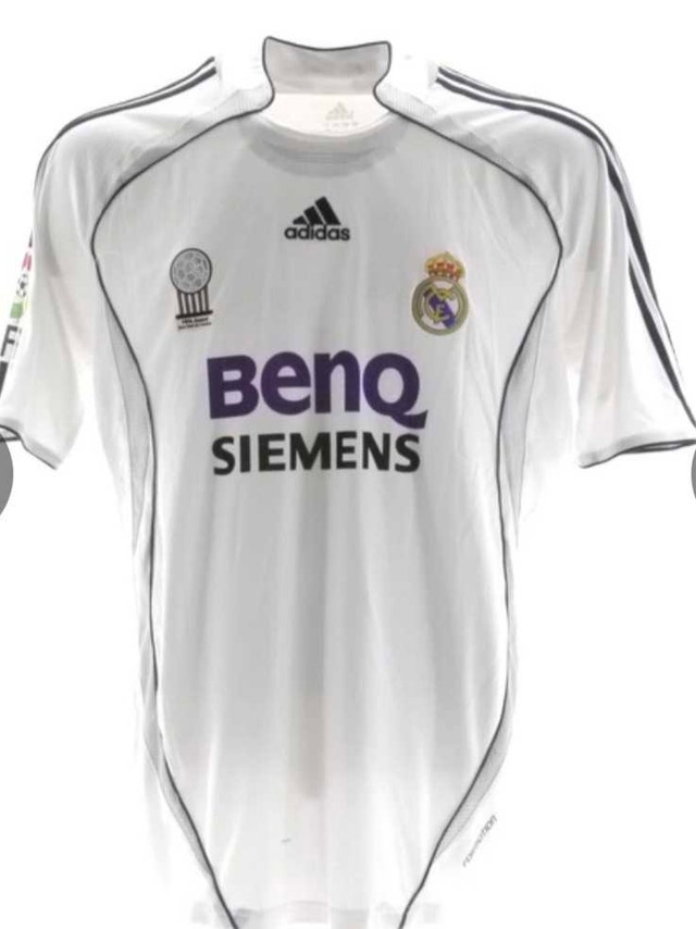 2006-07 Real Madrid Home Shirt #5 Cannavaro XL