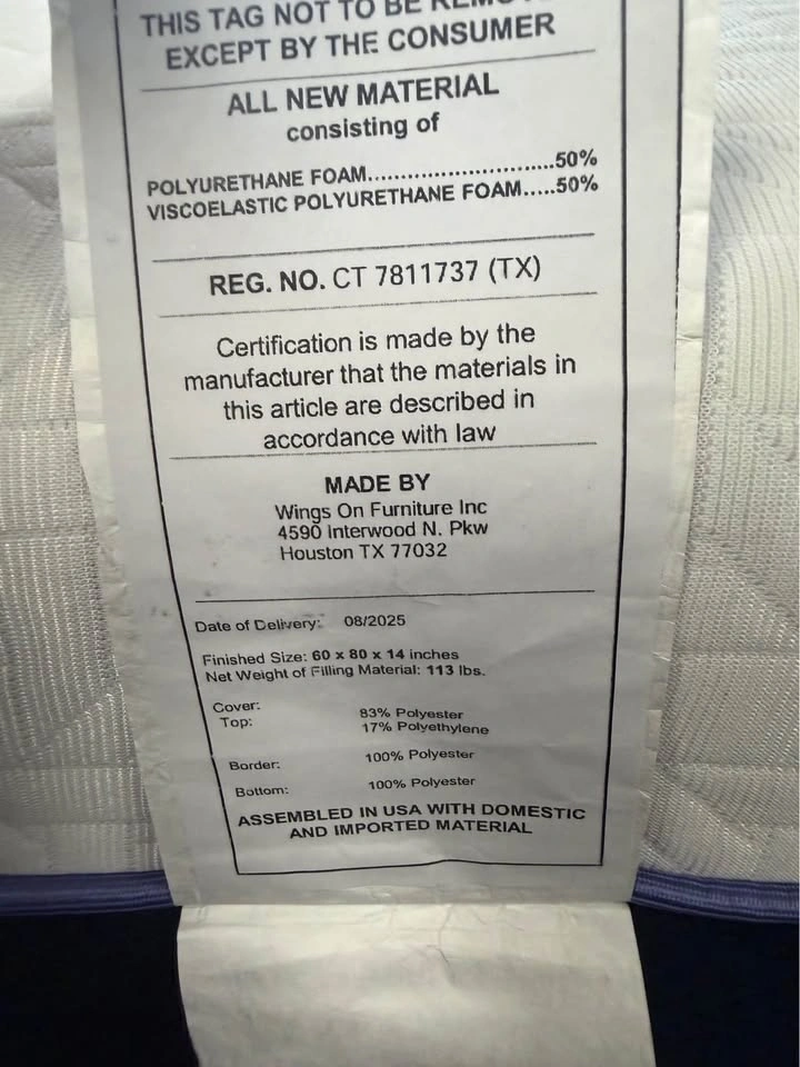 Nectar Luxe Hybrid Queen Mattress, Like New, Used only 1 week - photo 3