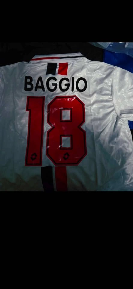 AC Milan Baggio 1995/96 Away Jersey - XL - photo 2