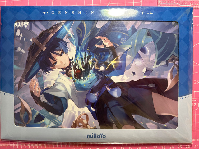 Official Genshin Scaramouche/Wanderer Shikishi Art Board