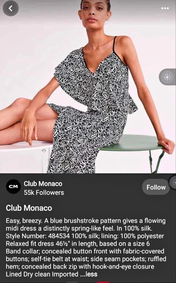 Club Monaco one shoulder dress -00