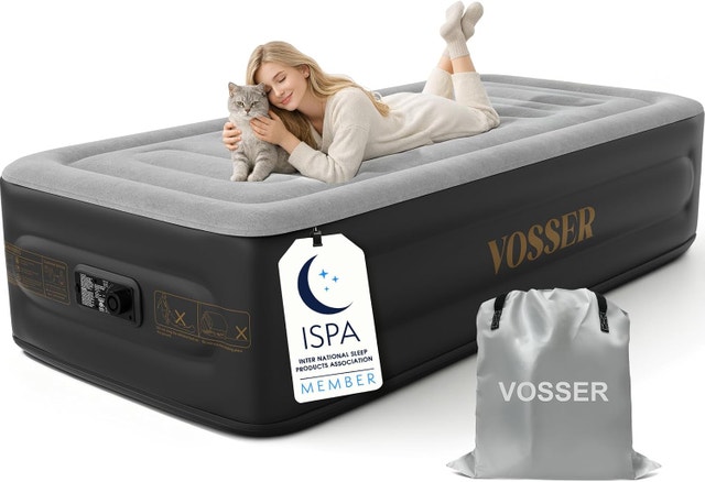 Twin XL Air Mattress with Built-In Pump – NEW - photo 3