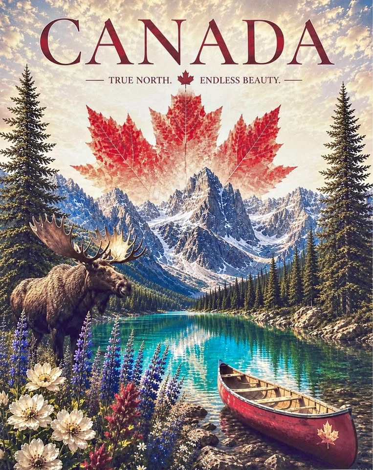 Canadian Souvenir - Wilderness Art Print - 5 options - 8x10