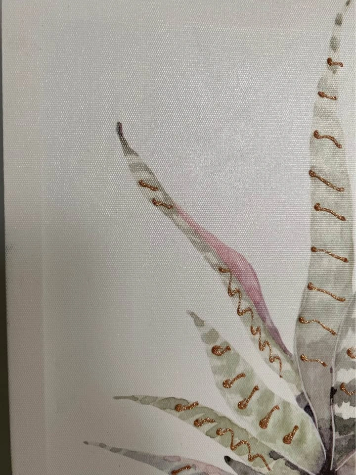 Succulent Canvas Wall Art - photo 3