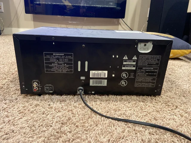 Pioneer PD-F407 25 disc CD changer image indicator(2)