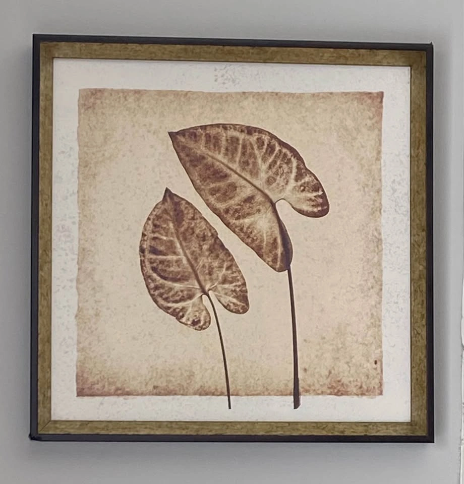 Framed Botanical Leaf Wall Art - photo 2