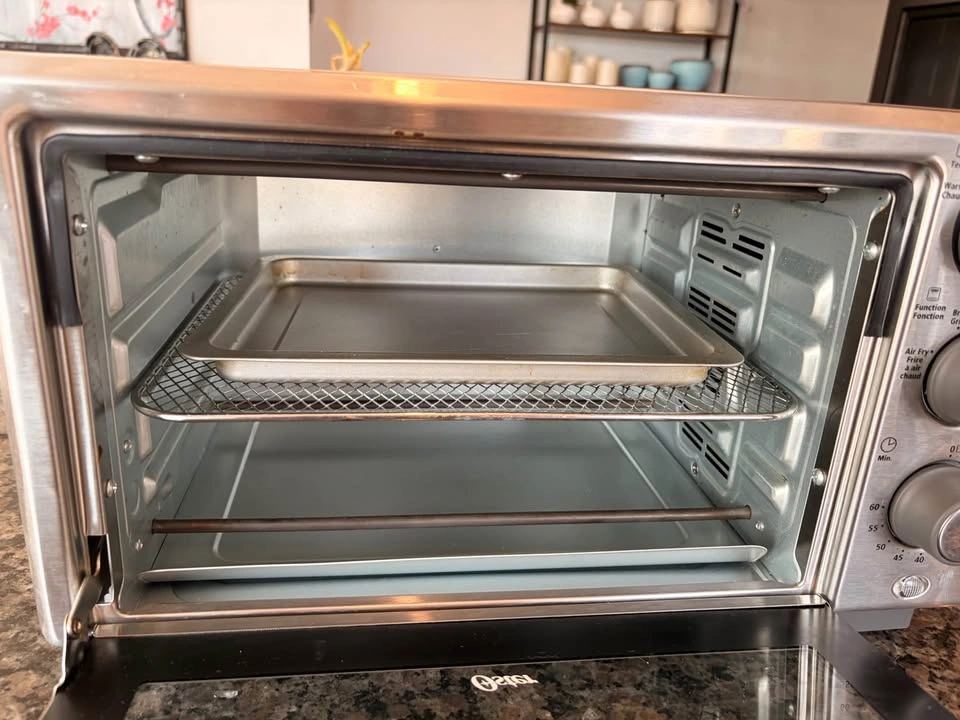 Oster Compact Air Fryer Toaster Oven - Stainless Steel - photo 2
