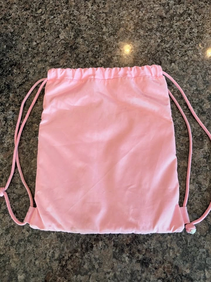 Under Armour Pink Drawstring Backpack - Kids School & Gym Bag - photo 2
