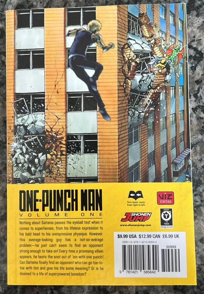 👊 One-Punch Man Vol. 1 Manga | Excellent Condition | $7 - photo 2