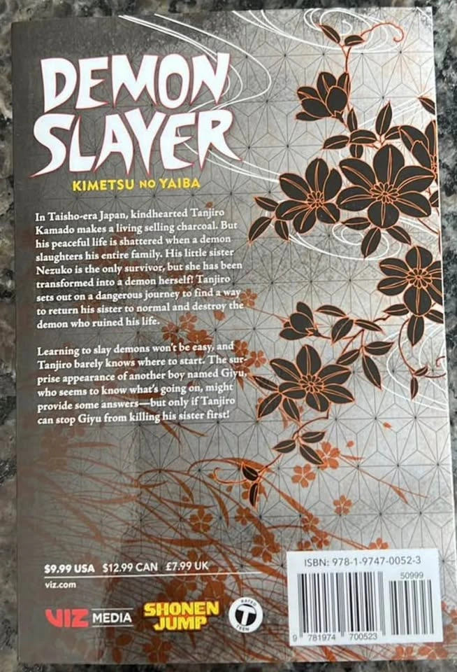 Demon Slayer: Kimetsu no Yaiba Vol. 1 Manga - photo 2