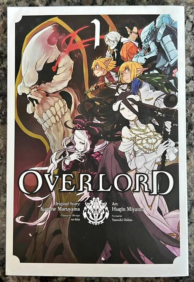 👑 Overlord Vol. 1 Manga | Excellent Condition | $7
