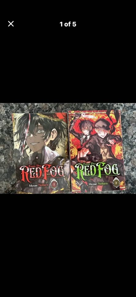 From the Red Fog Manga Vol. 1 & 2 | Excellent Condition - photo 2