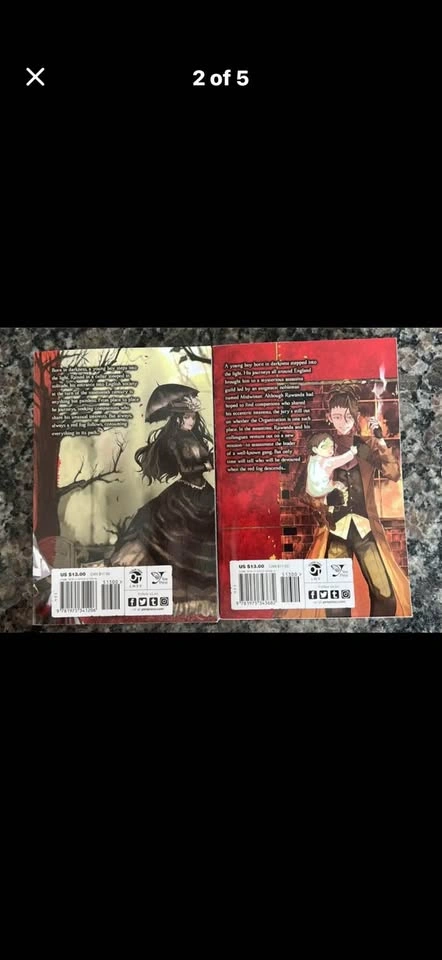From the Red Fog Manga Vol. 1 & 2 | Excellent Condition - photo 3
