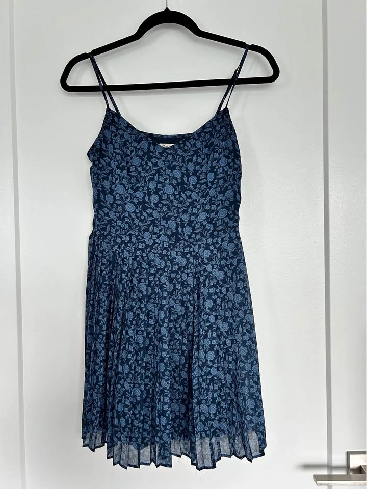 Hollister - Blue Floral Dress (S)