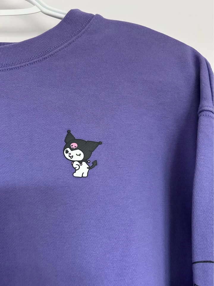 Uniqlo - Sanrio Kuromi Crewneck Sweater (XS) - photo 3