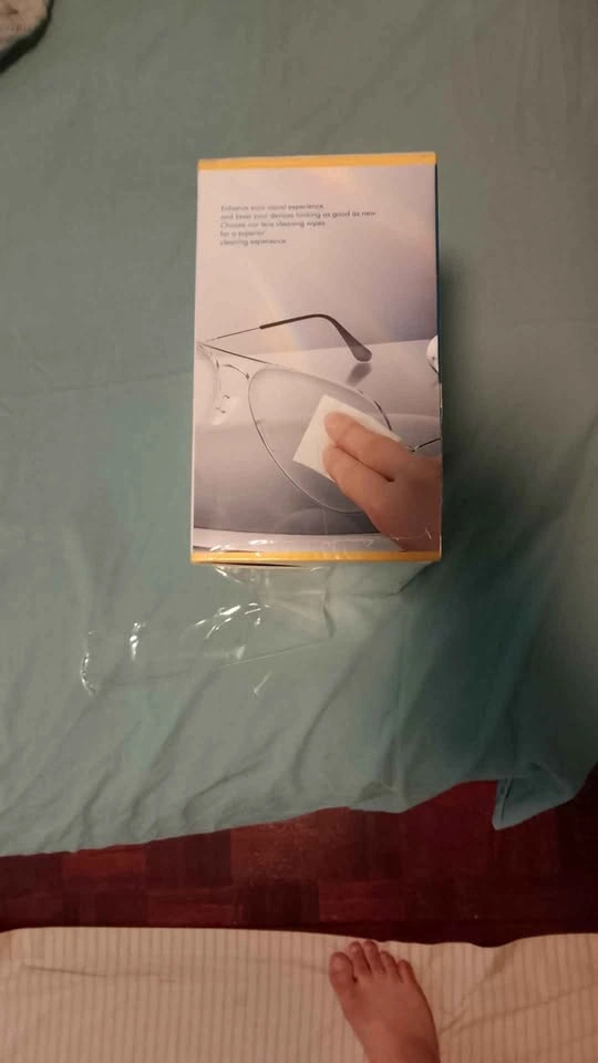 lucidHJC Lens Cleaning Wipes - 400 Count - photo 2